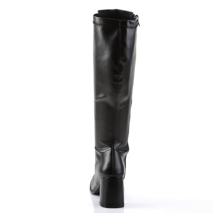 Funtasma Botas de mujer Gogo-300WC BLK STR PU