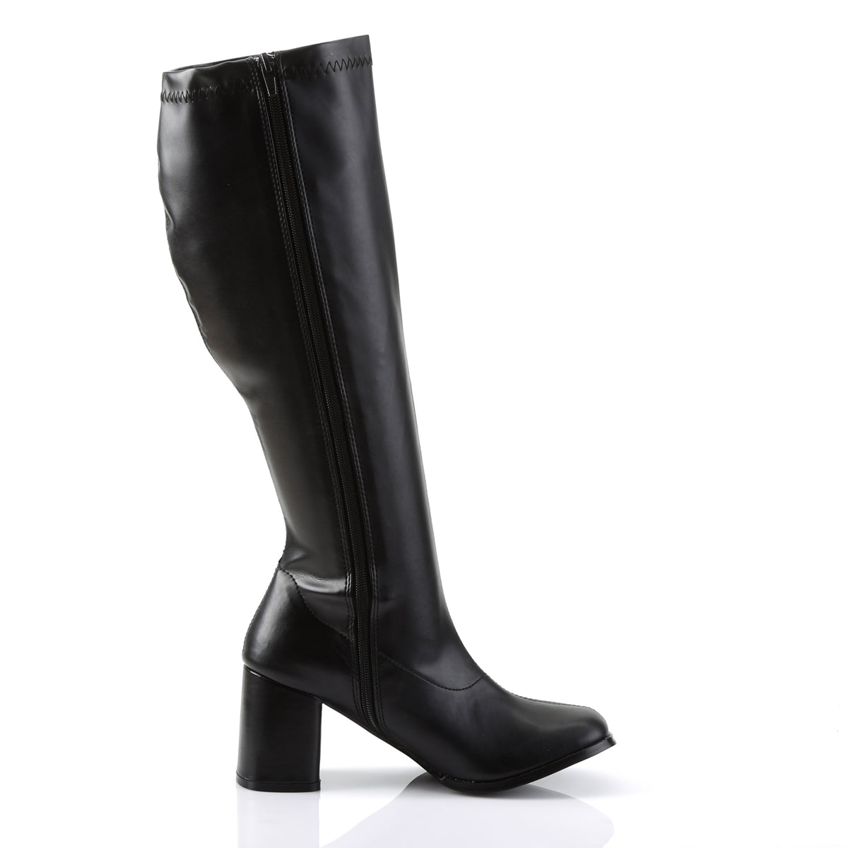 Funtasma Botas de mujer Gogo-300WC BLK STR PU