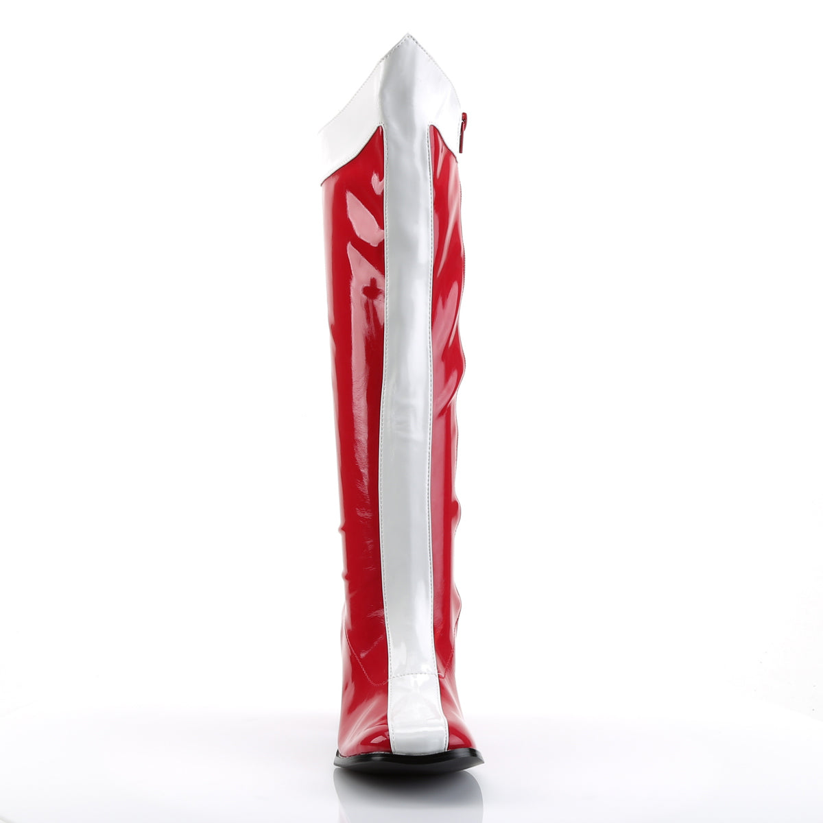 Funtasma Womens Boots GOGO-305 Red-Wht Str Pat