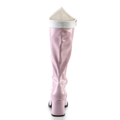 Funtasma Botas de mujer Gogo-306 B. Pink-wht estirar pat