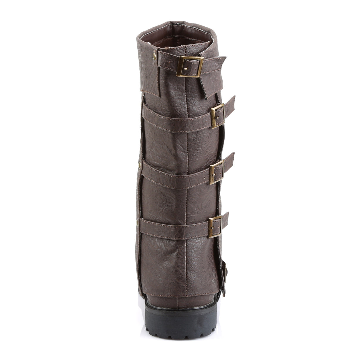 Funtasma Mens Boots GOTHAM-105 Brown Distressed Pu