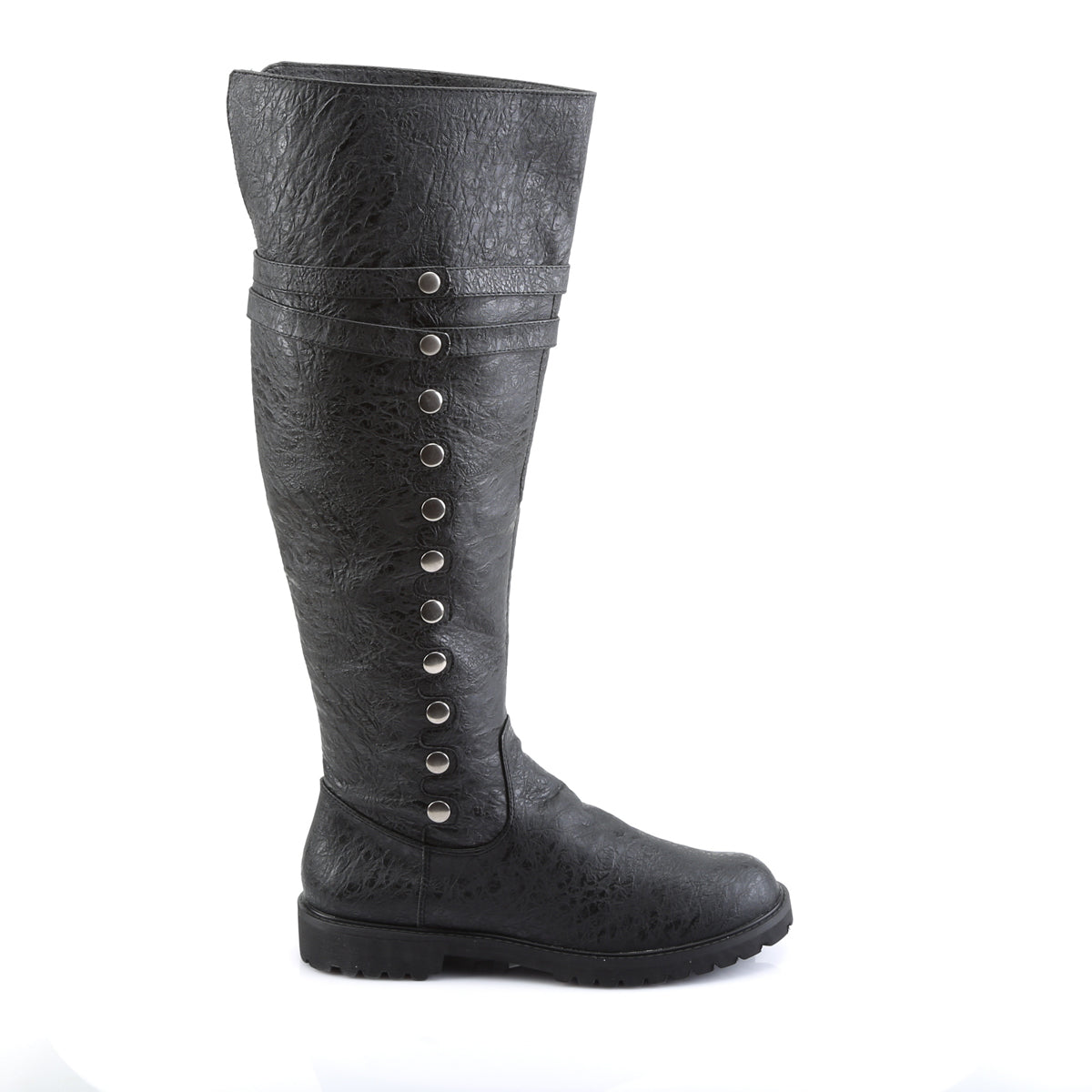 Funtasma Botas para hombre GOTHAM-120 BLK PU angustiada