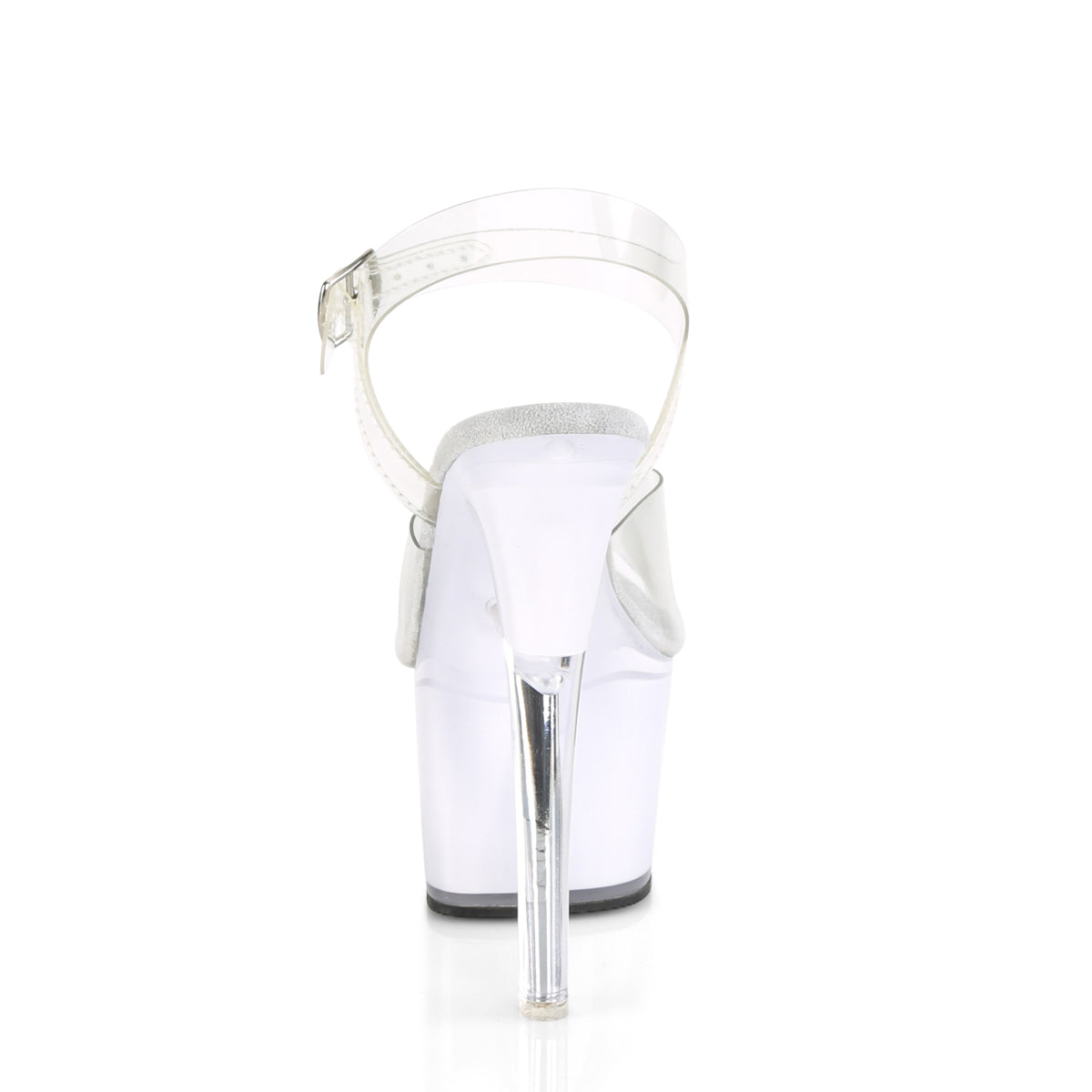 Pleaser Womens Sandals ILLUMINATOR-708 Clr/White Glow