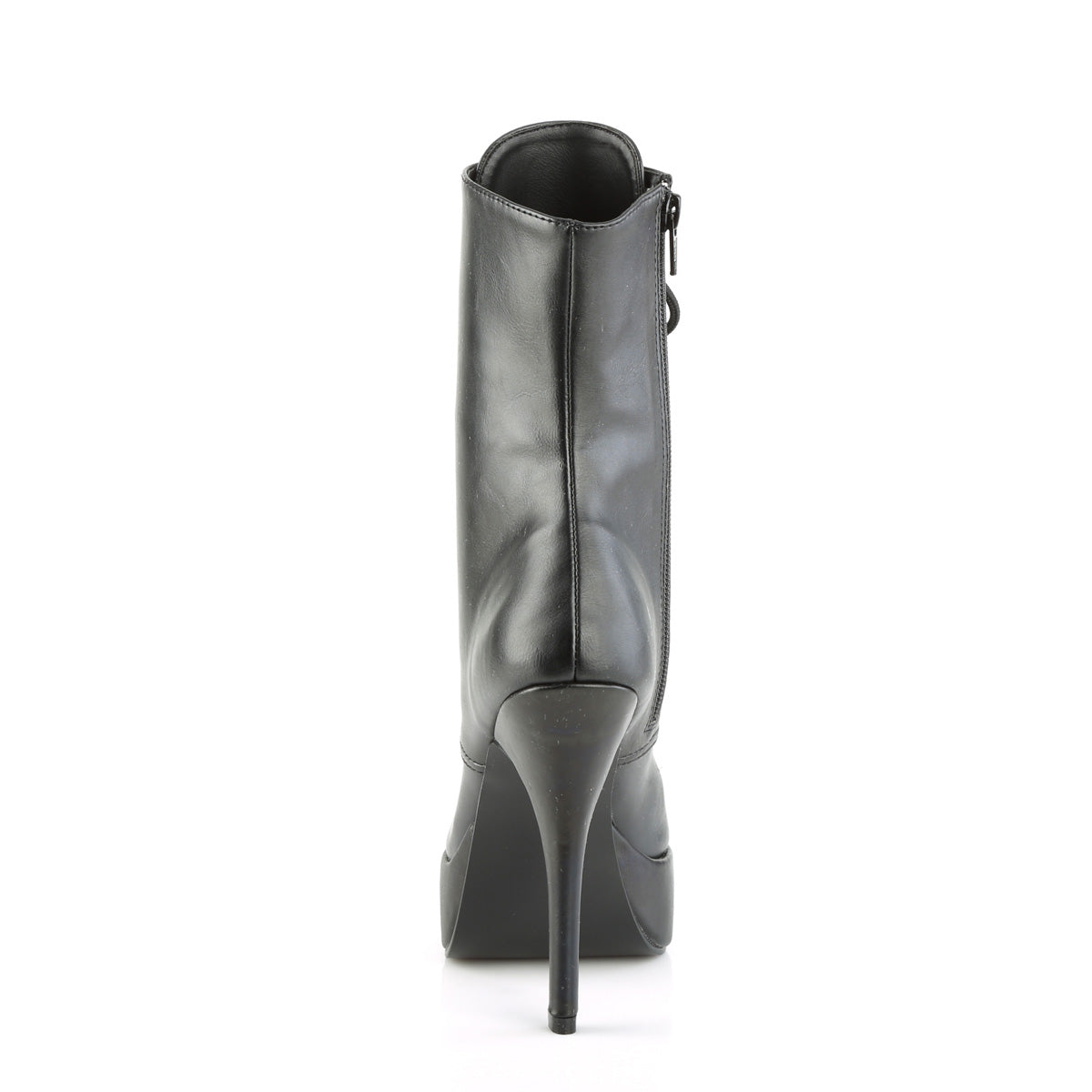 Devious Womens Pumps INDULGE-1020 Blk Faux Leather