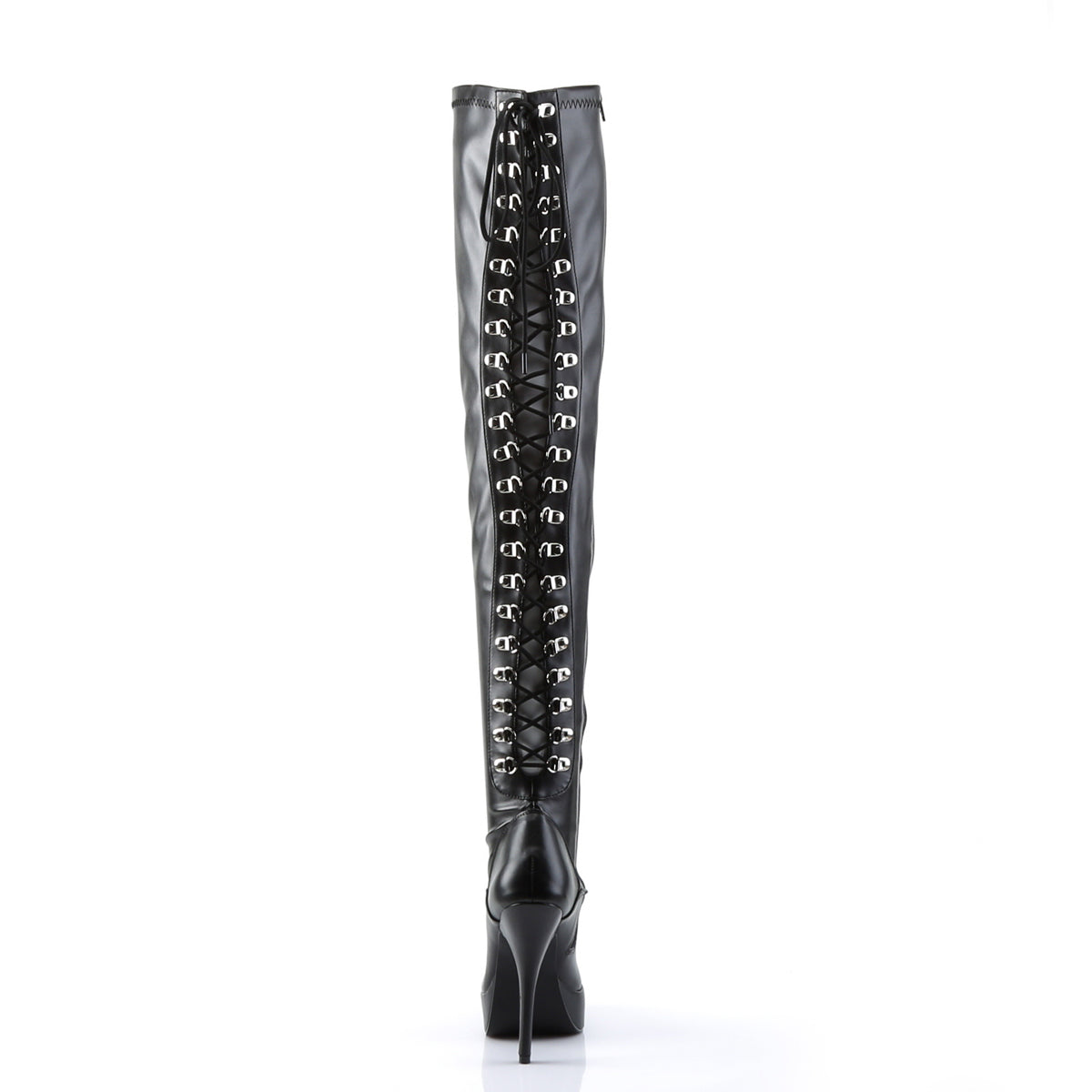 Devious Bombas para mujer INDULGE-3063 blk str pu