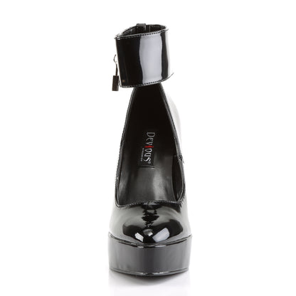 Devious Bombas para mujer INDULGE-534 BLK PAT