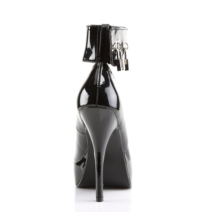 Devious Bombas para mujer INDULGE-534 BLK PAT