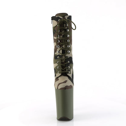 Pleaser  Botines INFINITY-1020CAMO TELA DE CAMO GREEN/DARK Olive Mate