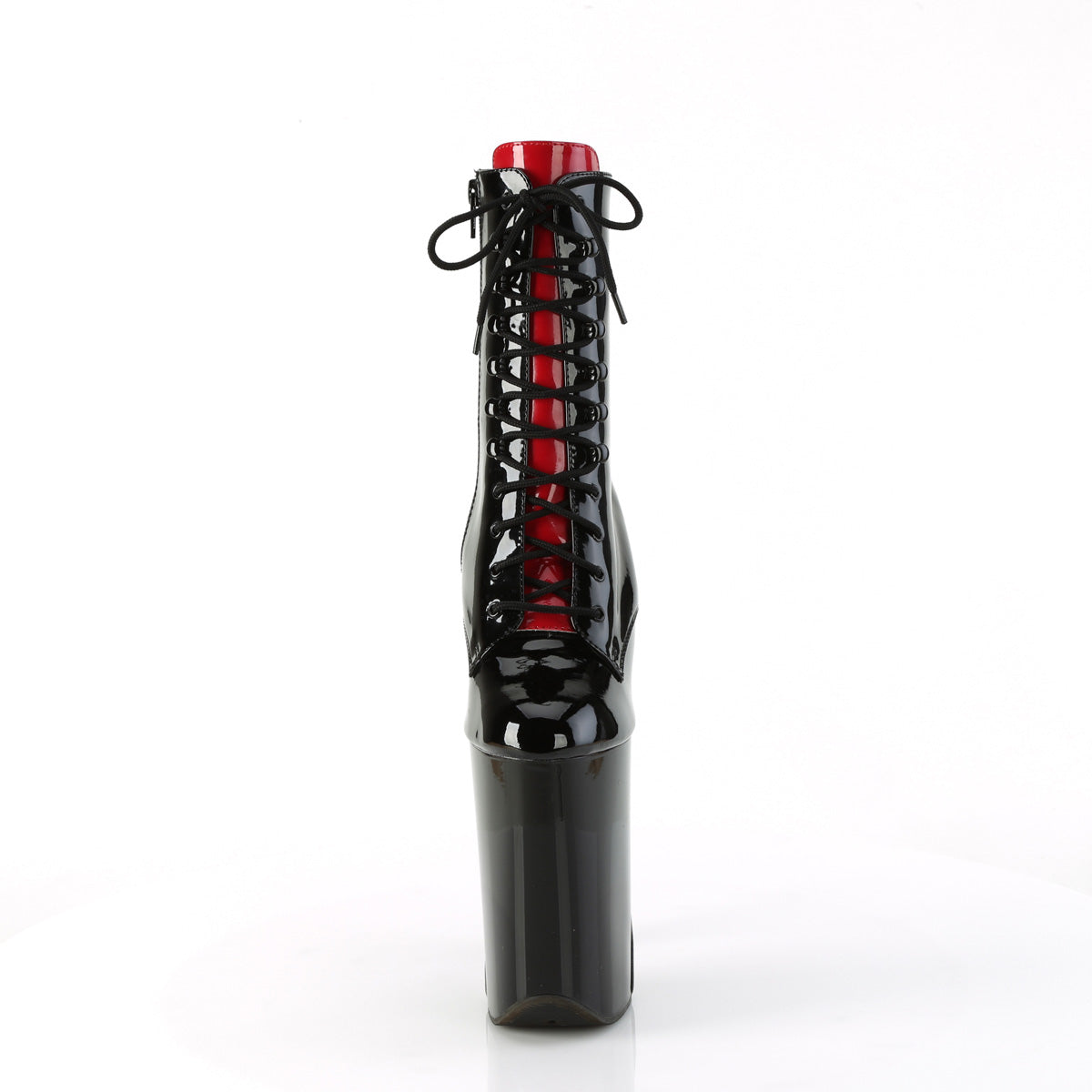 Pleaser  Botines INFINITY-1020fh BLK-RED PAT/BLK-RED