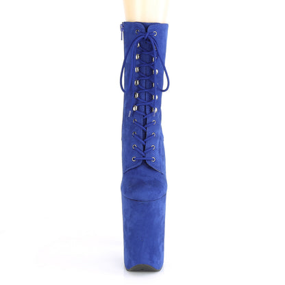 Pleaser Botas de tobillo para mujer INFINITY-1020FS Royal Blue F.Suede / Royal Blue F.Suede