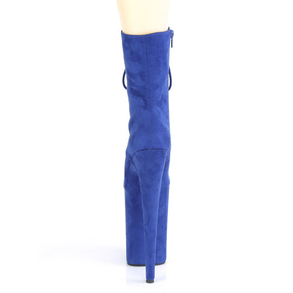 Pleaser Botas de tobillo para mujer INFINITY-1020FS Royal Blue F.Suede / Royal Blue F.Suede