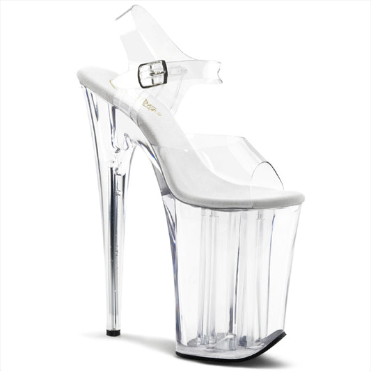 Pleaser Womens Sandals INFINITY-908 Clr/Clr