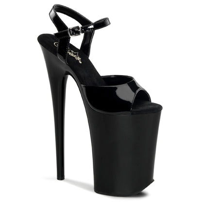 Pleaser Womens Sandals INFINITY-909 Blk/Blk