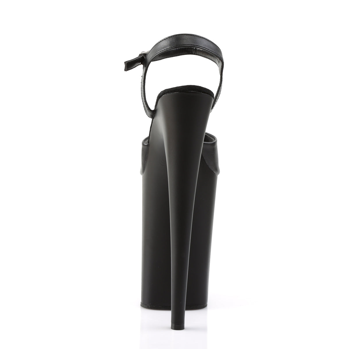 Pleaser Sandalias para mujer INFINITY-909 Blk Faux Cuero / Blk Mate