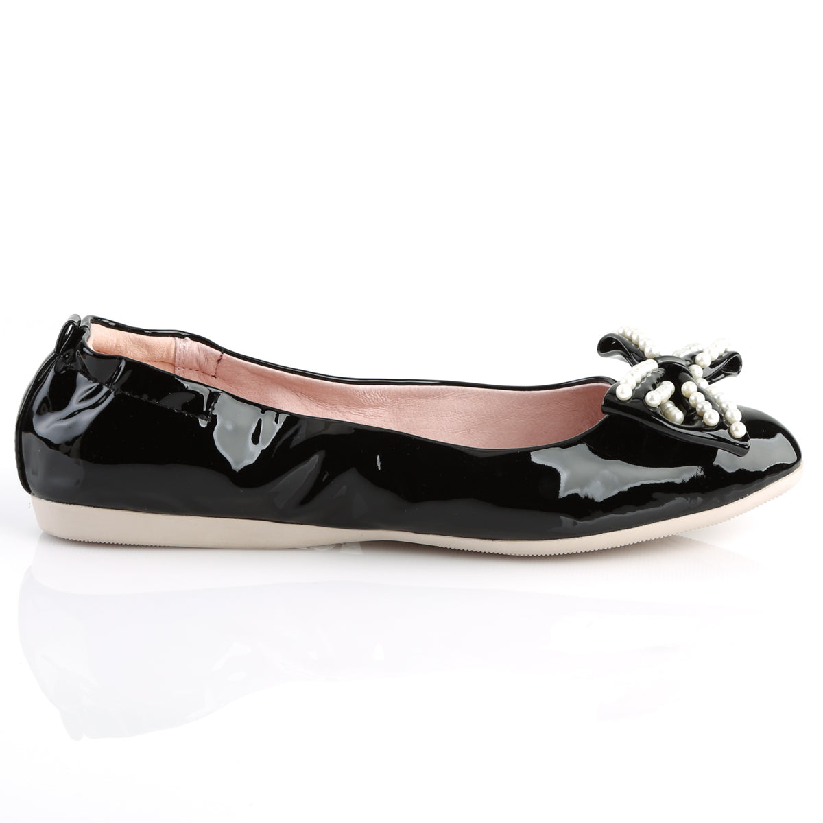 Pin Up Couture Womens Pumps IVY-09 Blk Pat