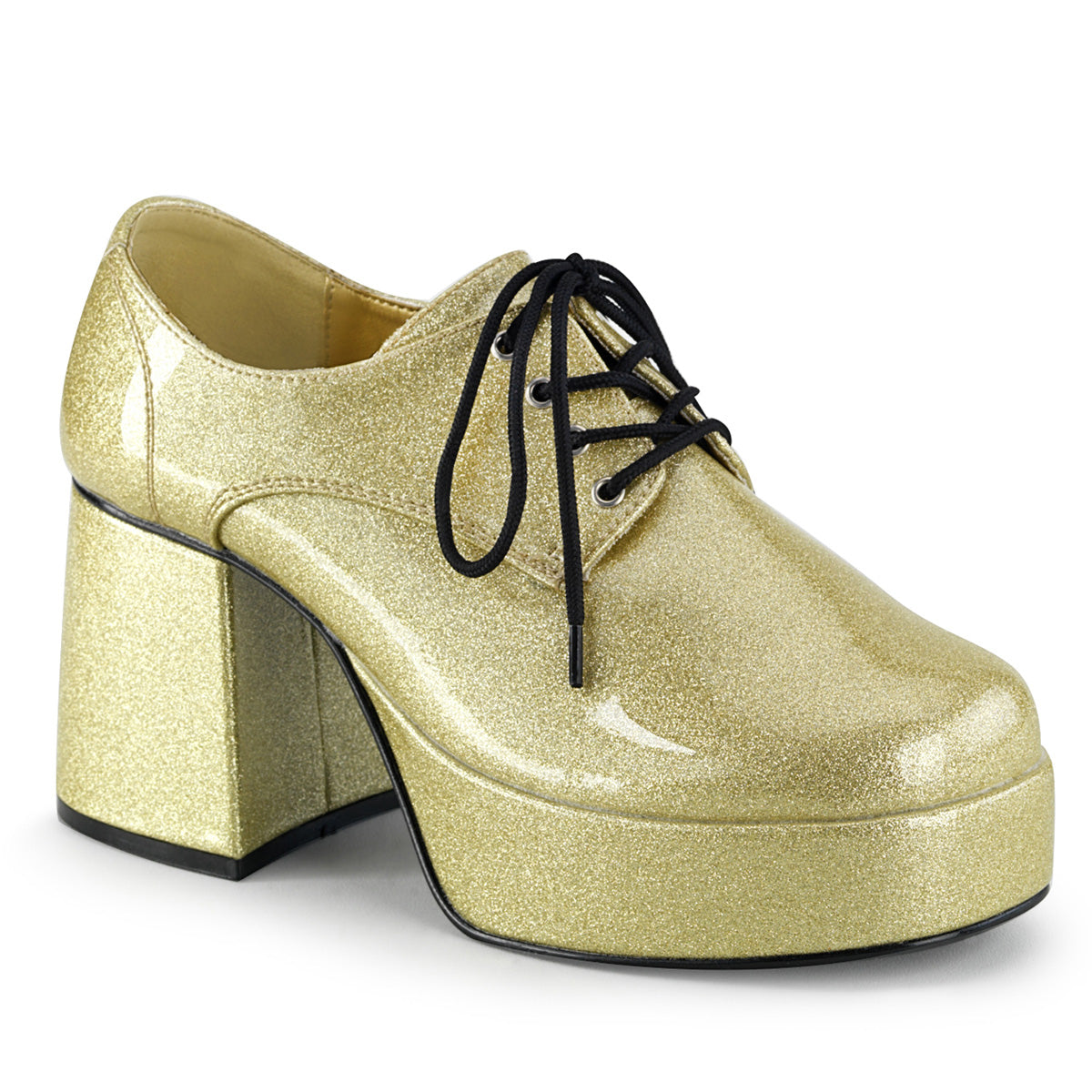 Funtasma Zapato de hombre bajo JAZZ-02g Pearled Gold Gltr