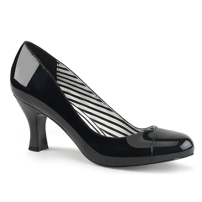 Pleaser Pink Label Bombas para mujer JENNA-01 BLK PAT