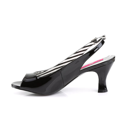 Pleaser Pink Label Bombas para mujer JENNA-02 BLK PAT