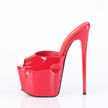 Pleaser Women's Platform Shoes JUBILANT-01 Red Pat