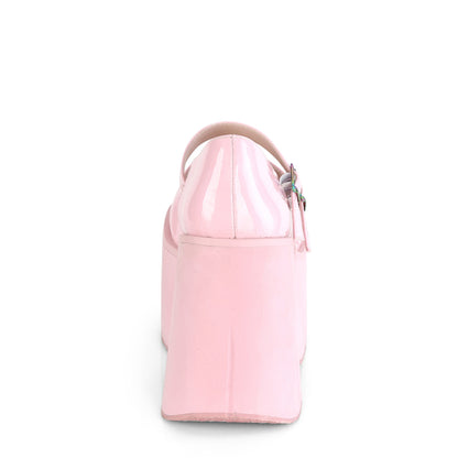 DemoniaCult  Zapatillas KERA-08 B. holograma rosa