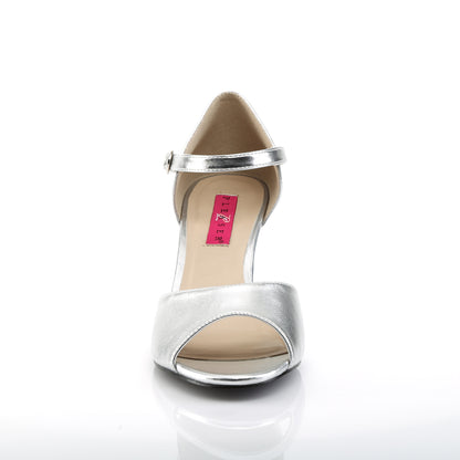 Pleaser Pink Label Bombas para mujer KIMBERLY-05 SLV se reunió. PU