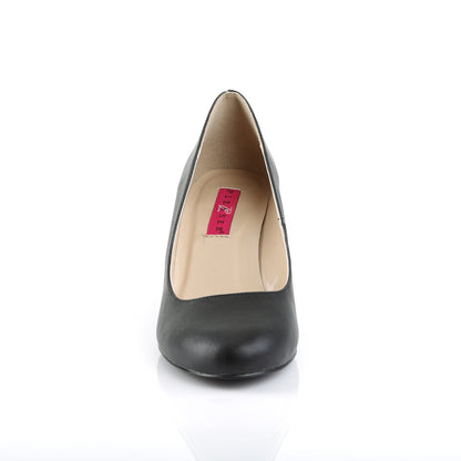 Pleaser Pink Label Bombas para mujer KIMBERLY-08 Blk Faux Cuero