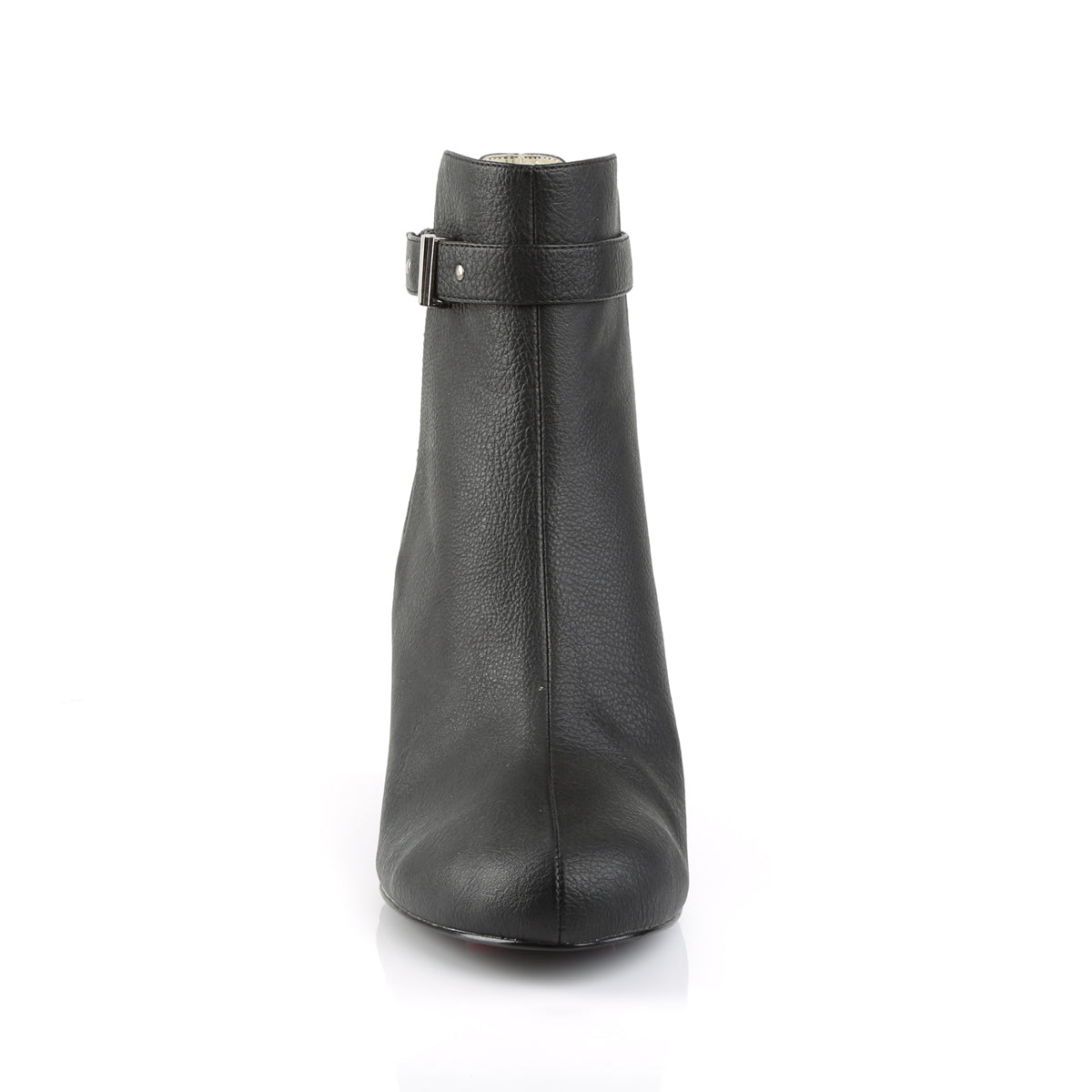 Pleaser Pink Label Botas de tobillo para mujer KIMBERLY-102 Blk Faux Cuero