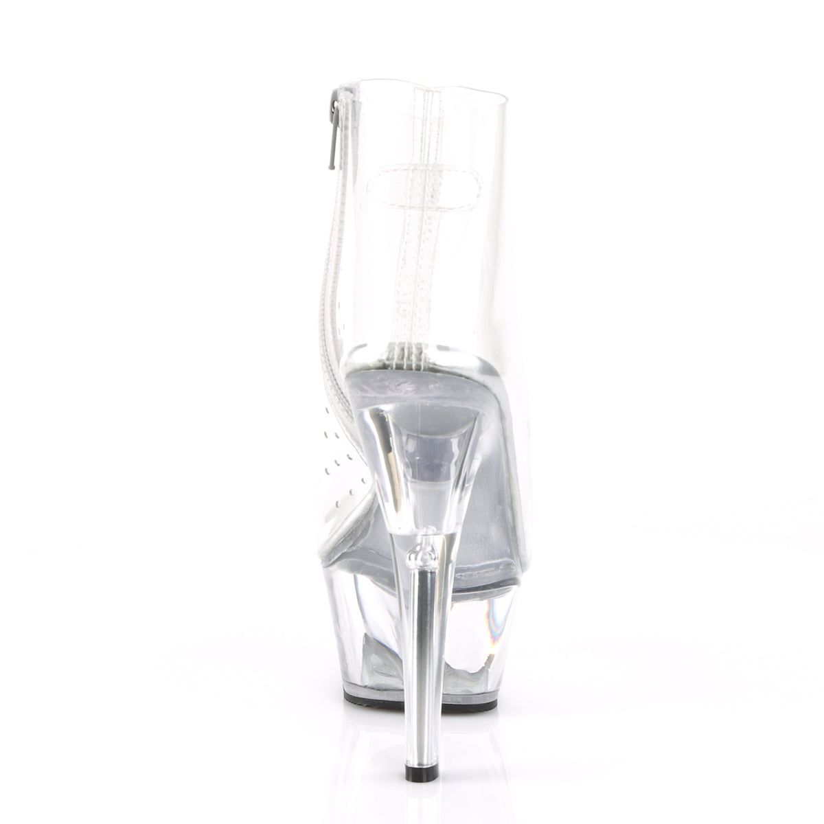 Pleaser Sandalias para mujer KISS-1023 CLR TPU / CLR
