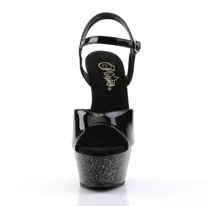 Pleaser Sandalias para mujer KISS-209mg BLK / BLK