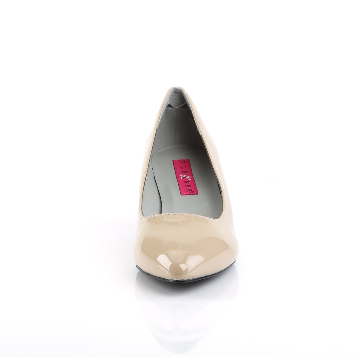 Pleaser Pink Label Bombas para mujer Kitten-01 Crema Pat