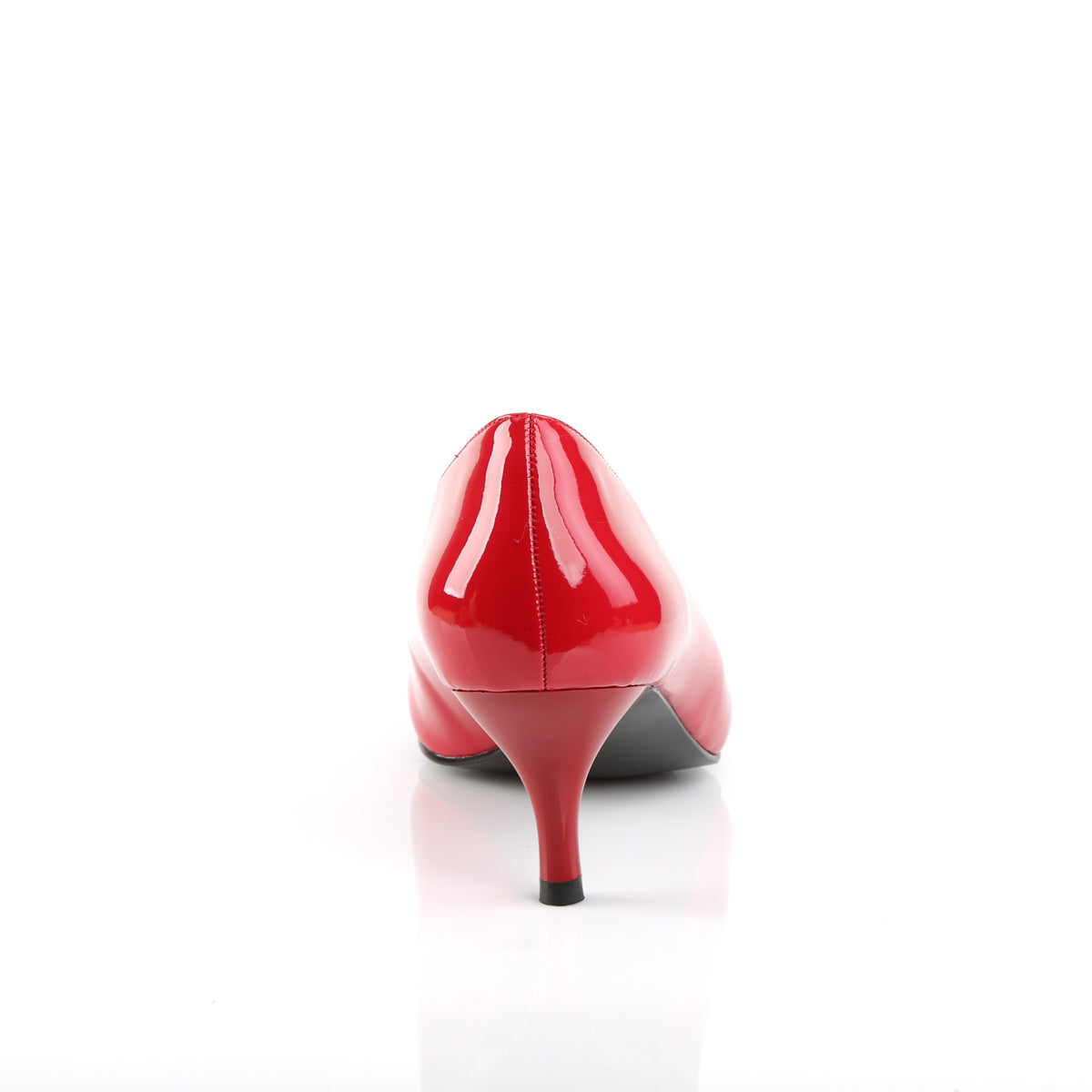 Pleaser Pink Label Bombas para mujer Kitten-01 Red Pat