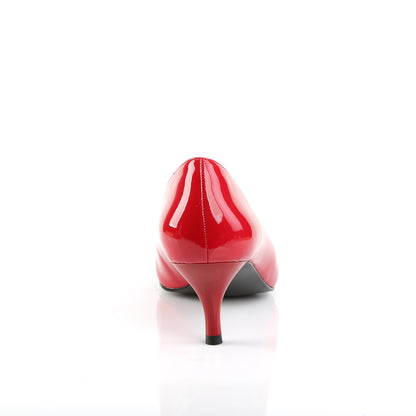 Pleaser Pink Label Bombas para mujer Kitten-01 Red Pat