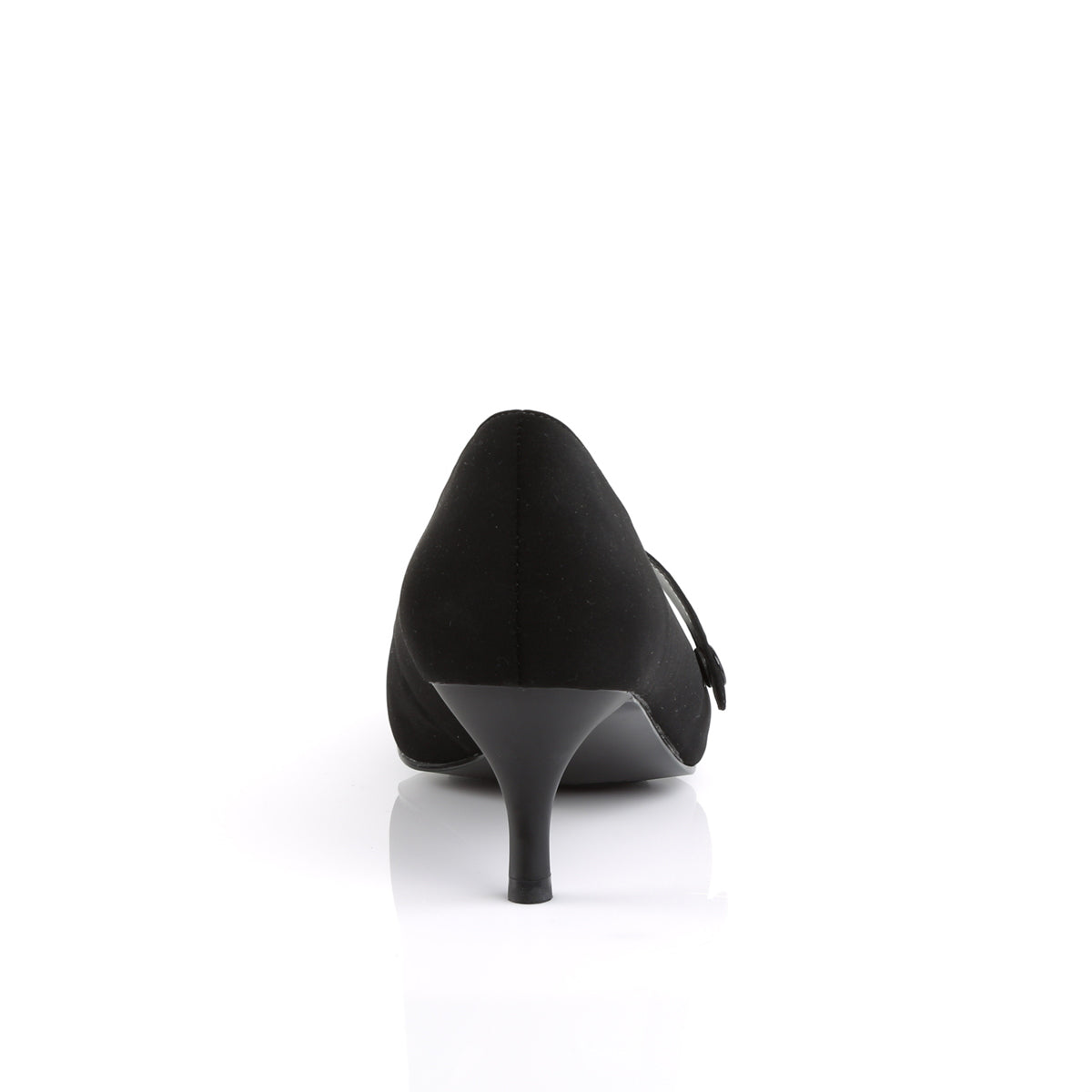 Pleaser Pink Label Bombas para mujer Kitten-03 blk nubuck