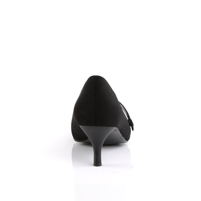 Pleaser Pink Label Bombas para mujer Kitten-03 blk nubuck