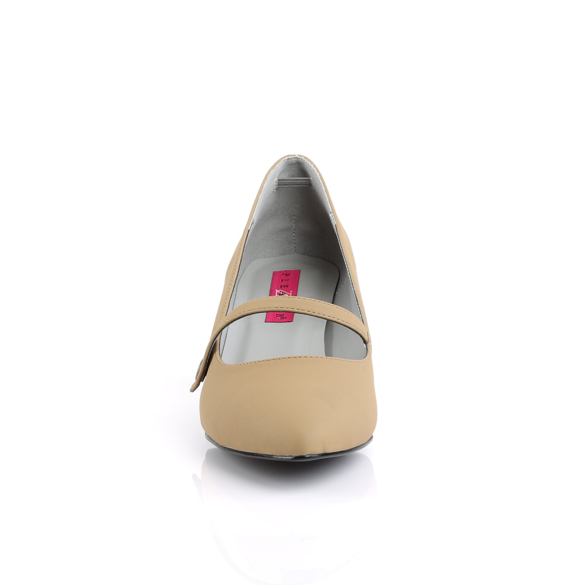 Pleaser Pink Label Bombas para mujer Kitten-03 taupe nubuck