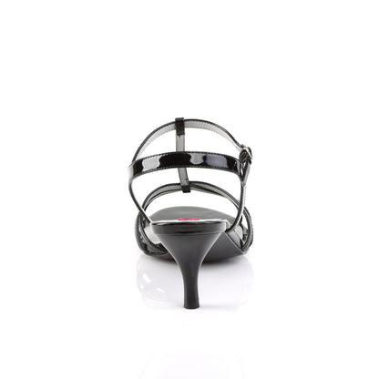 Pleaser Pink Label Bombas para mujer Kitten-06 BLK PAT