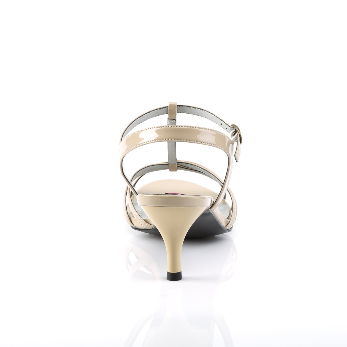 Pleaser Pink Label Bombas para mujer Kitten-06 Crema Pat