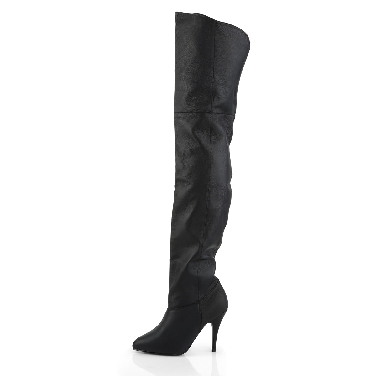 Pleaser Womens Boots LEGEND-8868 Blk Leather (P)