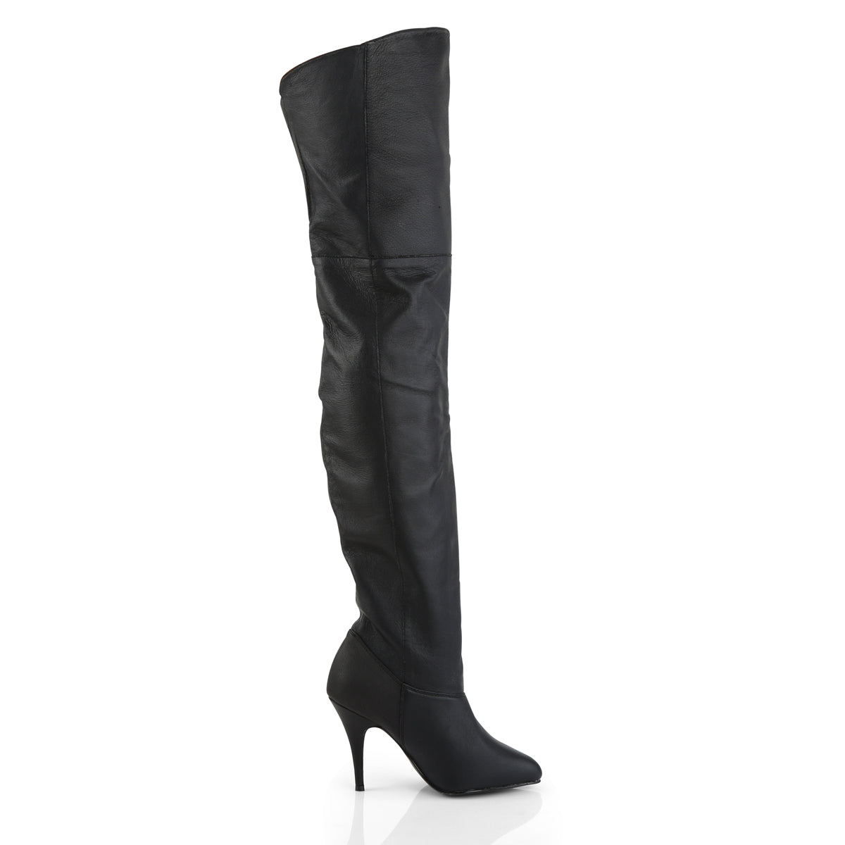 Pleaser Womens Boots LEGEND-8868 Blk Leather (P)