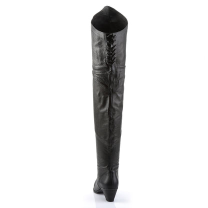 Funtasma Botas de mujer MAIDEN-8828 BLK CUERO (P)