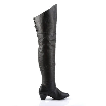 Funtasma Botas de mujer MAIDEN-8828 BLK CUERO (P)