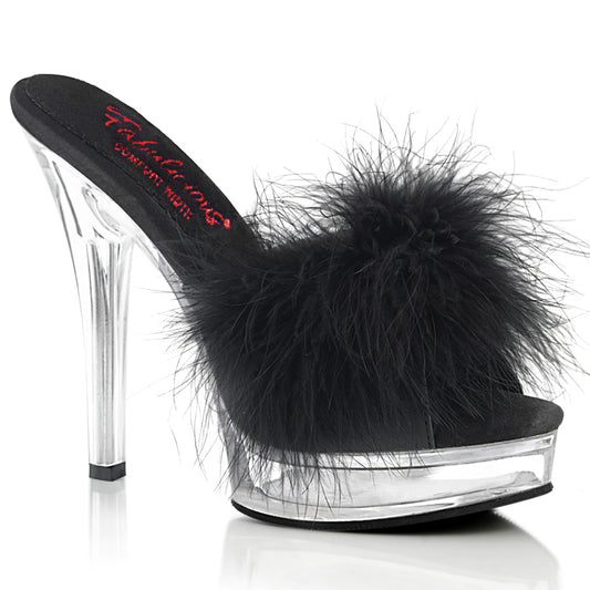 Fabulicious  Sandalias MAJESTY-501F-8 BLK Faux de piel de piel / CLR