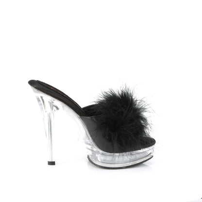 Fabulicious  Sandalias MAJESTY-501F-8 BLK Faux de piel de piel / CLR