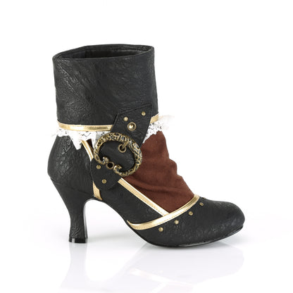 Funtasma Botas de mujer MATEY-115 BLK Microfibra de PU-Brown