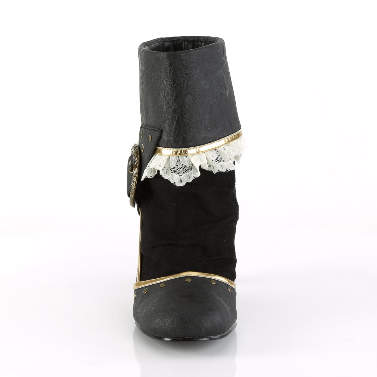 Funtasma Botas de mujer MATEY-115 BLK Microfibra de PU angustiada