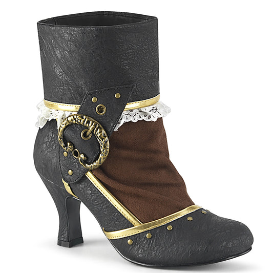 Funtasma Botas de mujer MATEY-115 BLK Microfibra de PU-Brown