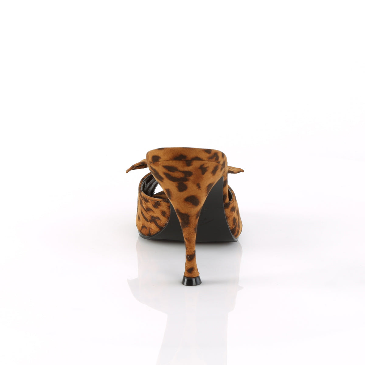 Pin Up Couture Bombas para mujer MONROE-08 tela de impresión leopardo