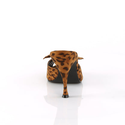 Pin Up Couture Bombas para mujer MONROE-08 tela de impresión leopardo