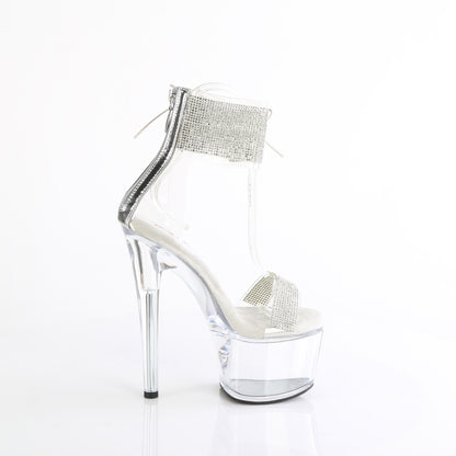 Pleaser   PASSION-727RS Clr-Slv/Clr