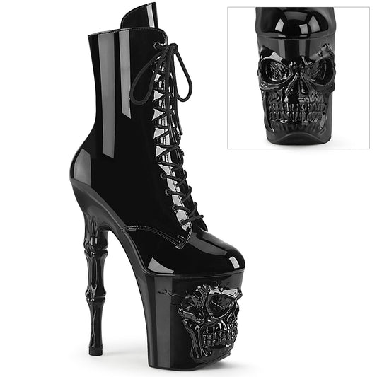Pleaser  Botines RAPTURE-1020 BLK PAT/BLK